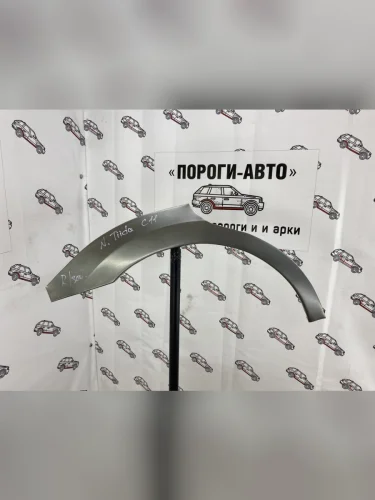 Левая внешняя задняя ремонтная арка ПОРОГИ-АВТО (холоднокатаная сталь 0.8 мм) Nissan Tiida  1 C11 (2007-2014) седан дорестайлинг, седан рестайлинг