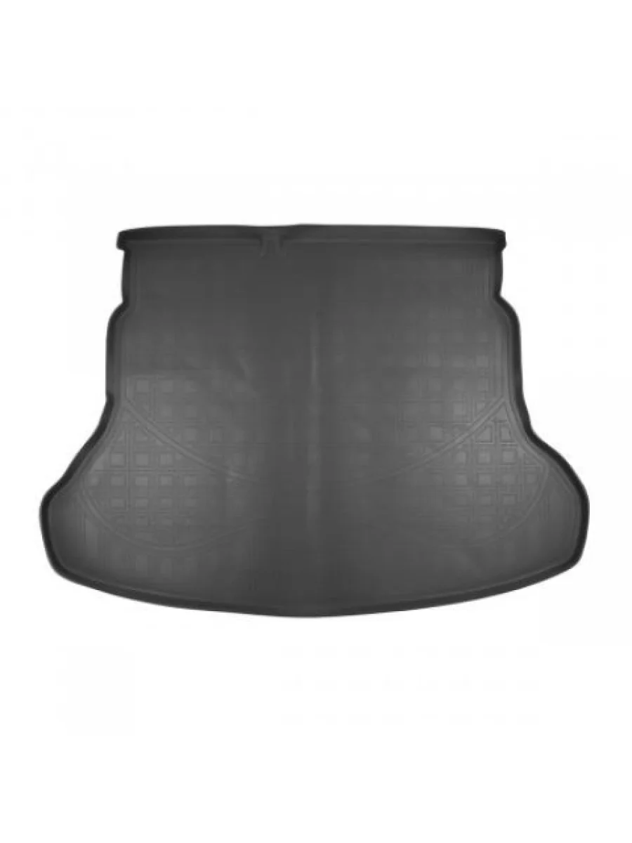 Коврик багажника (полиуретан) Norplast Unidec Solaris KRS (2024-2025) (черный)  в Перми Пермском крае