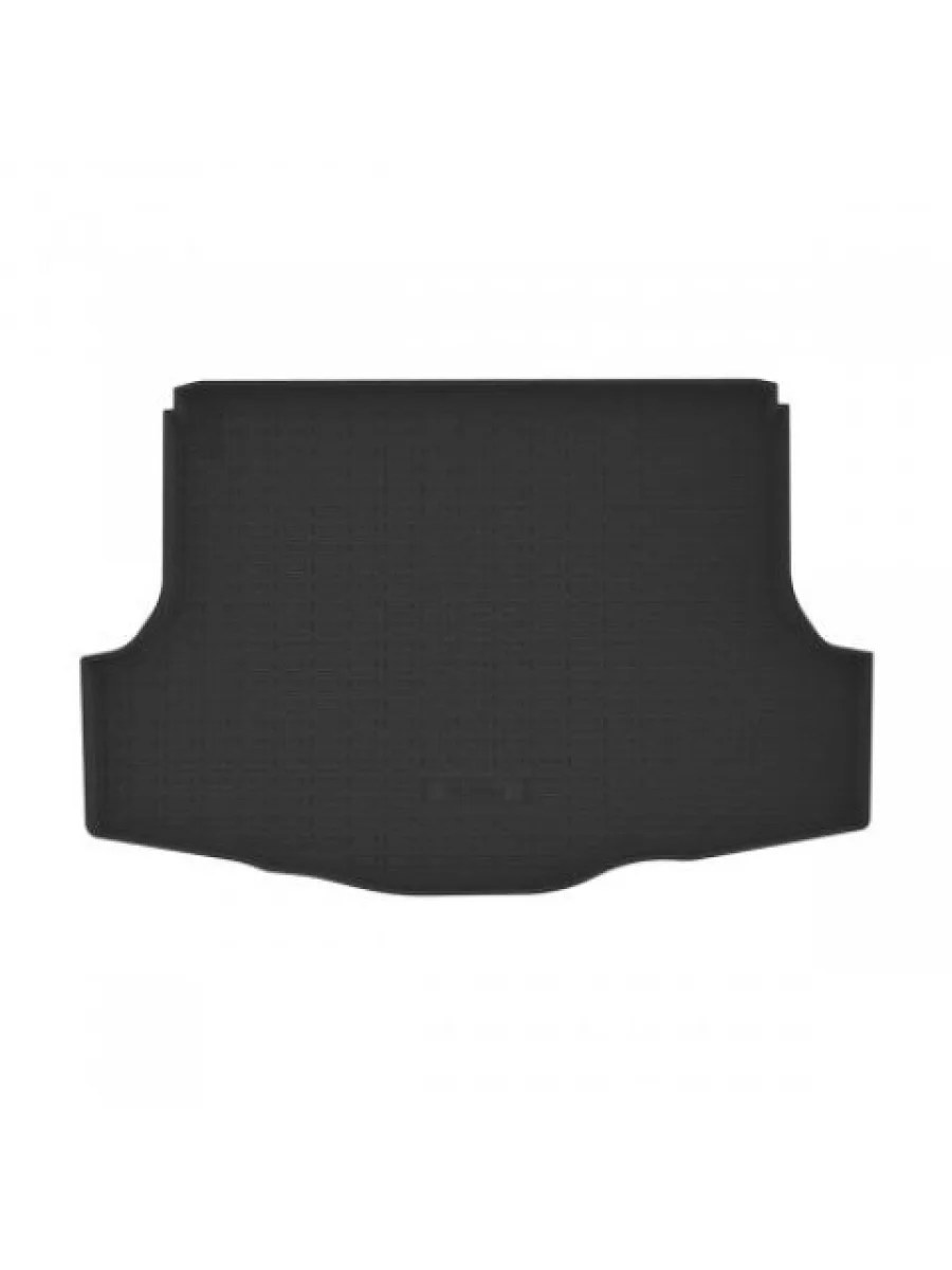 Коврик багажника (полиуретан, нижняя полка) Norplast Unidec SSANGYONG Tivoli Grand 1 (2021-2025) (черный)  с доставкой в г. Пермь
