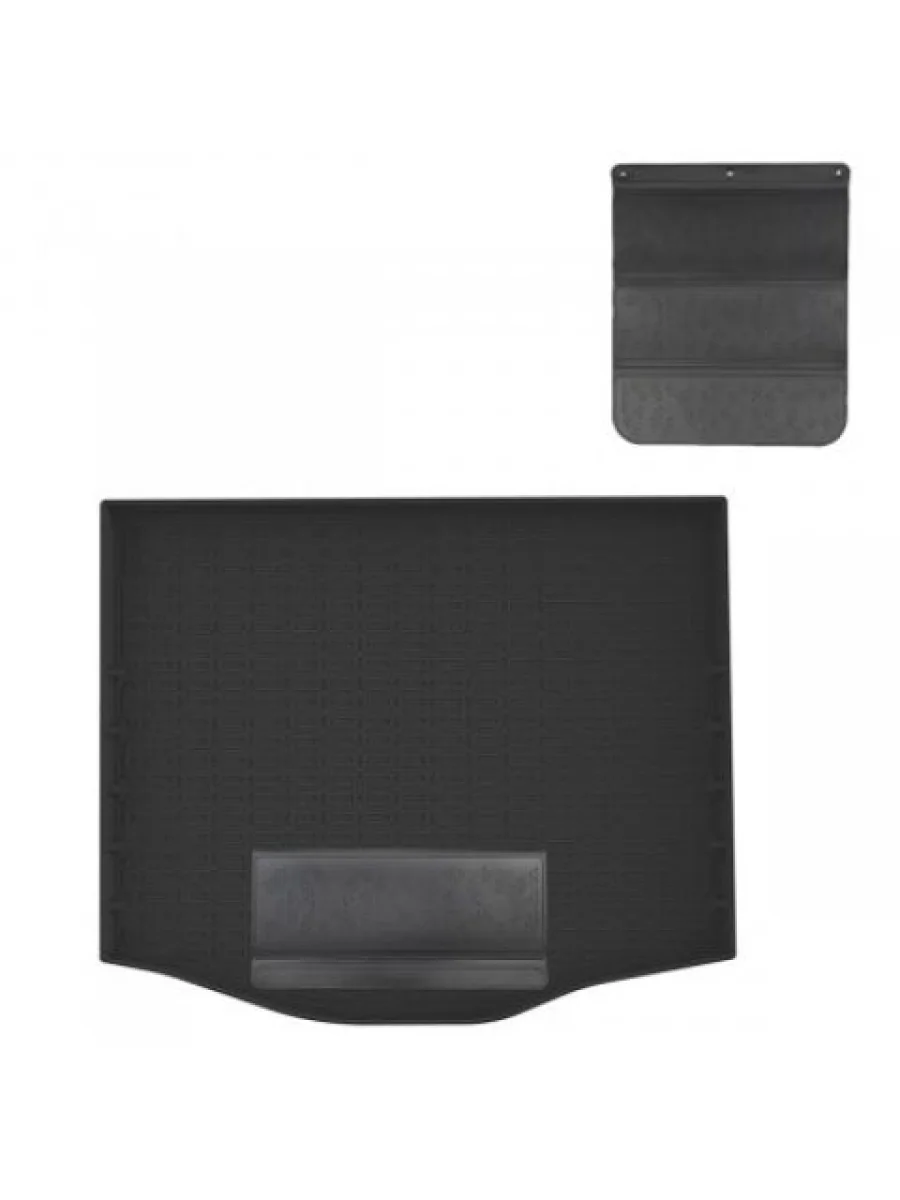  Коврик в багажное отделение с защитным фартуком (верхняя полка) Norplast Unidec  SSANGYONG Tivoli Grand (2021-2025) 1 (черный)  с доставкой в г. Пермь