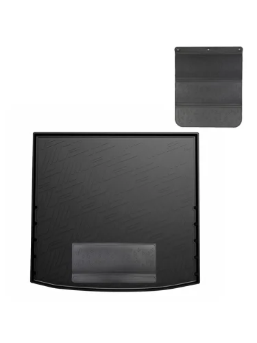 Коврик в багажное отделение с защитным фартуком Norplast Unidec (черный) Haval F7 (2024-2025)