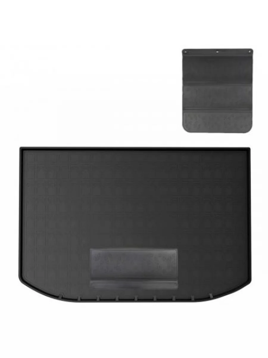 Коврик багажника (полиуретан) Norplast Unidec Tank 700 (2024-2025) (черный с полиуретановым фарткуом)  в Перми Пермском крае
