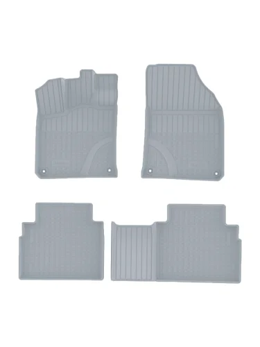 Коврики салонные для Geely CityRay (2024) (серый) npa11-c24-060-g   Копируемое: Комплект ковриков в салон Norplast Unidec (серые) Geely Cityray (2024-2025)