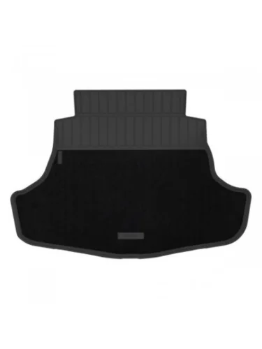 Коврик багажника комбинированный (полиуретан/текстиль, China) Norplast Unidec (черный) Toyota Camry XV80 (2023-2025)