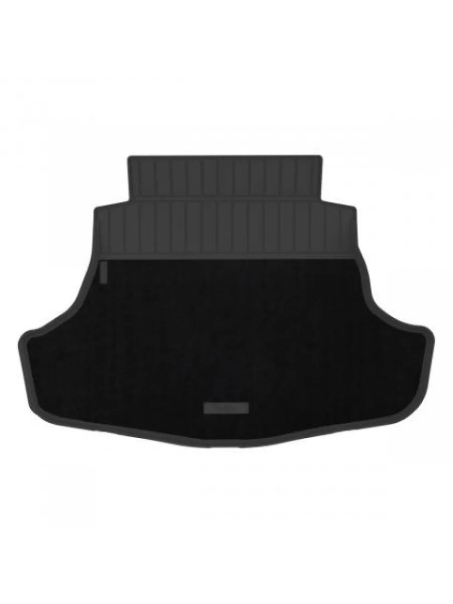 Коврик багажника комбинированный (полиуретан/текстиль, China) Norplast Unidec Toyota Camry XV80 (2023-2025) (черный)  в Самаре Самарской области