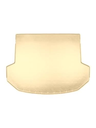 Коврик багажника (полиуретан, сложенный 3 ряд) Norplast Unidec (бежевый) Москвич 8  1 (2024-2025)