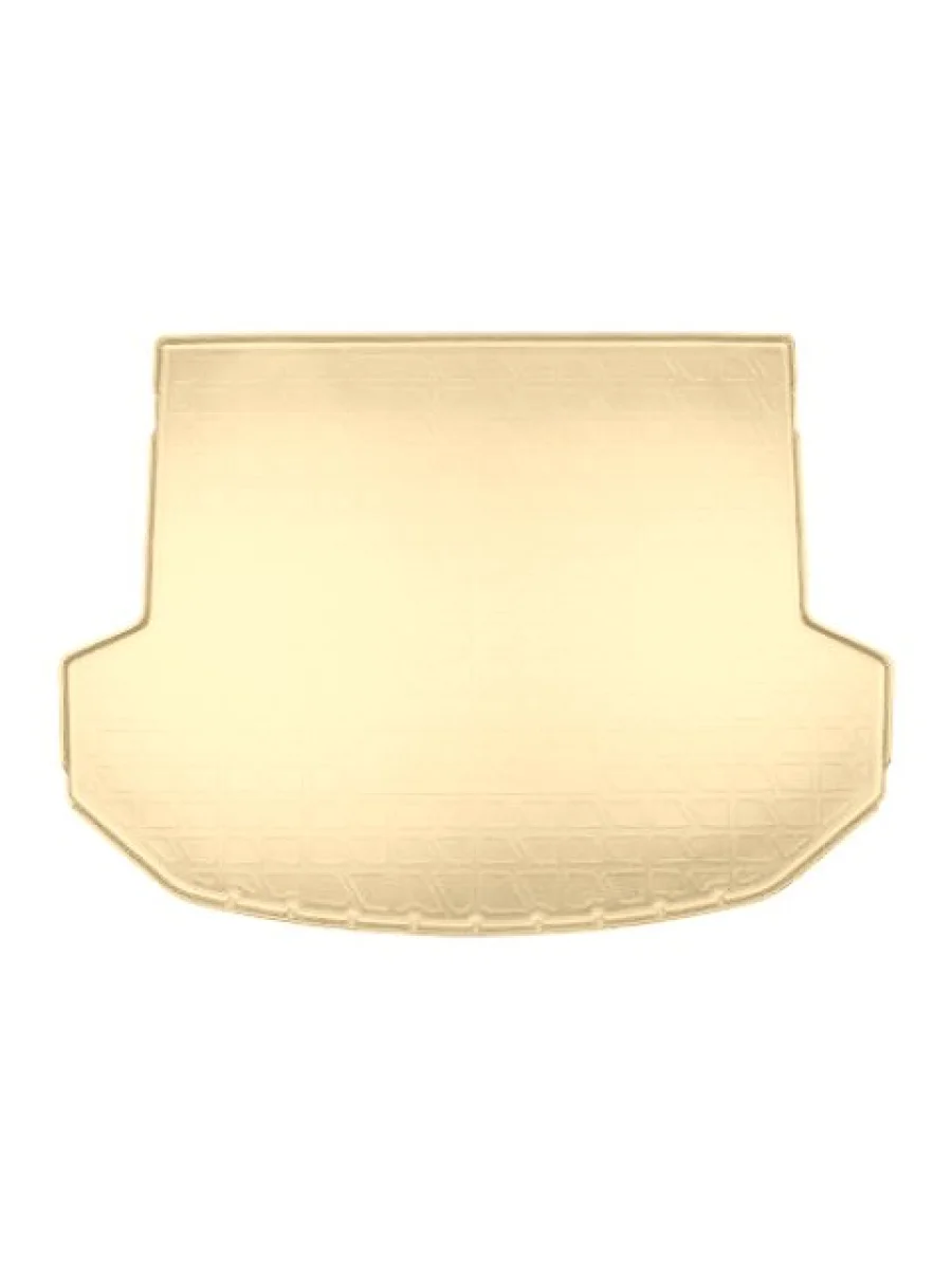 Коврик багажника (полиуретан, сложенный 3 ряд) Norplast Unidec Москвич 8 1 (2024-2025) (бежевый)  в Самаре Самарской области