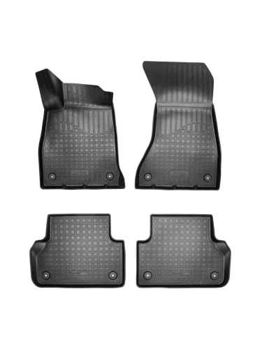 Коврики салонные Norplast Unidec (черные) Audi A5 F5 дорестайлинг, лифтбэк (2016-2020)