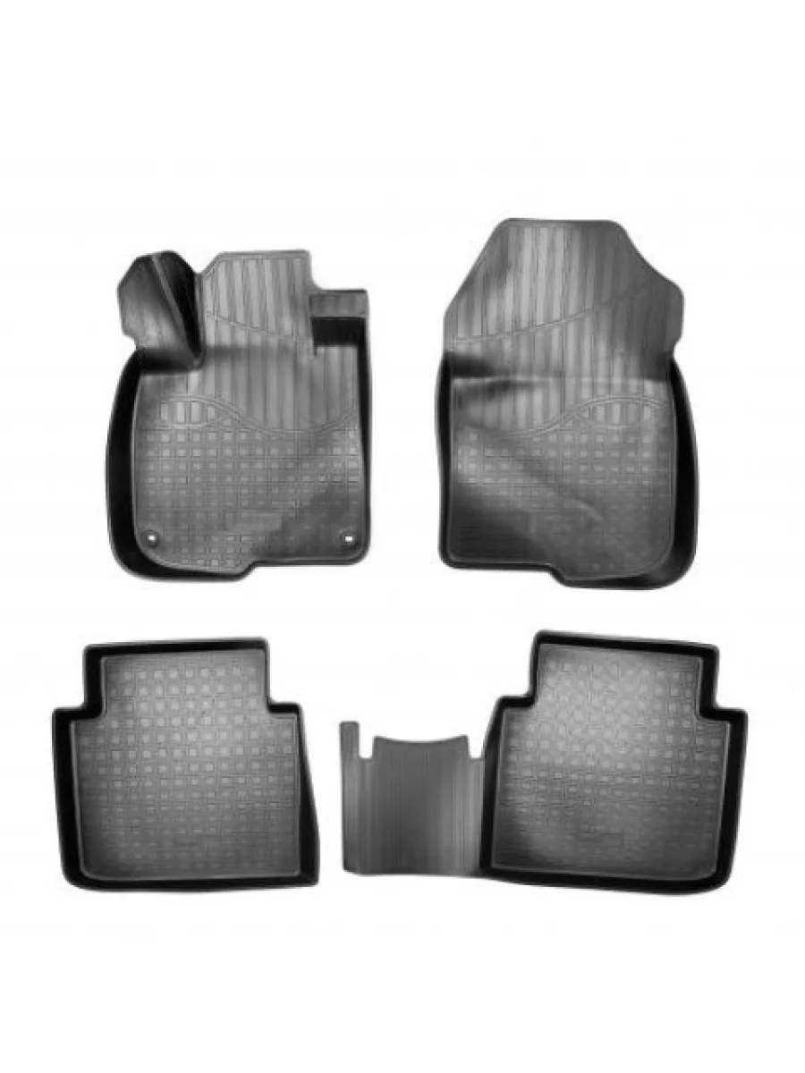 Коврики салонные Norplast Unidec Honda CR-V RW,RT дорестайлинг (2016-2020) (черные)  в Перми Пермском крае