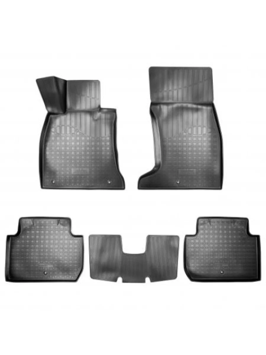 Коврики салонные 4WD 3D Norplast Unidec KIA Stinger (2017-2025) (черные)  в Керчи Республика Крым