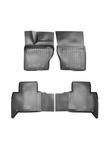 Коврики салонные 3D Norplast Unidec (черный) Land Rover Discovery 5 L462 дорестайлинг (2016-2020)