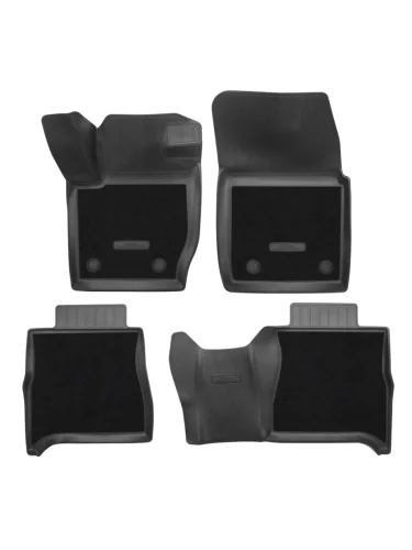 Коврики салонные комбинированные Unidec (черные) Haval H5 (2023-2025)