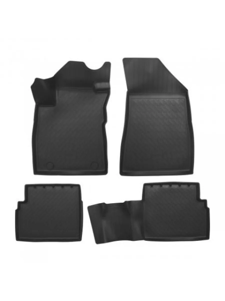 Коврики салонные Norplast Unidec MG ZS рестайлинг (2020-2025) (черные)  в Самаре Самарской области