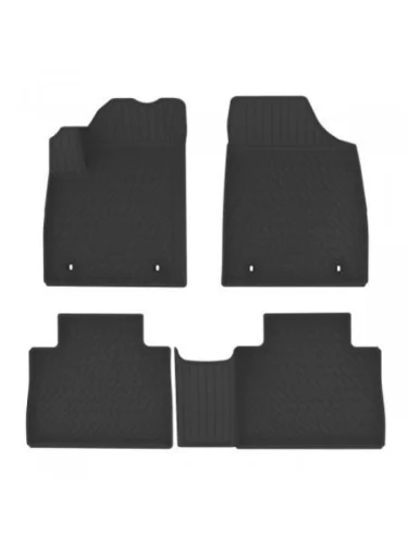 Коврики салонные Norplast Unidec (черные) MG HS 1 AS23 рестайлинг (2023-2025)