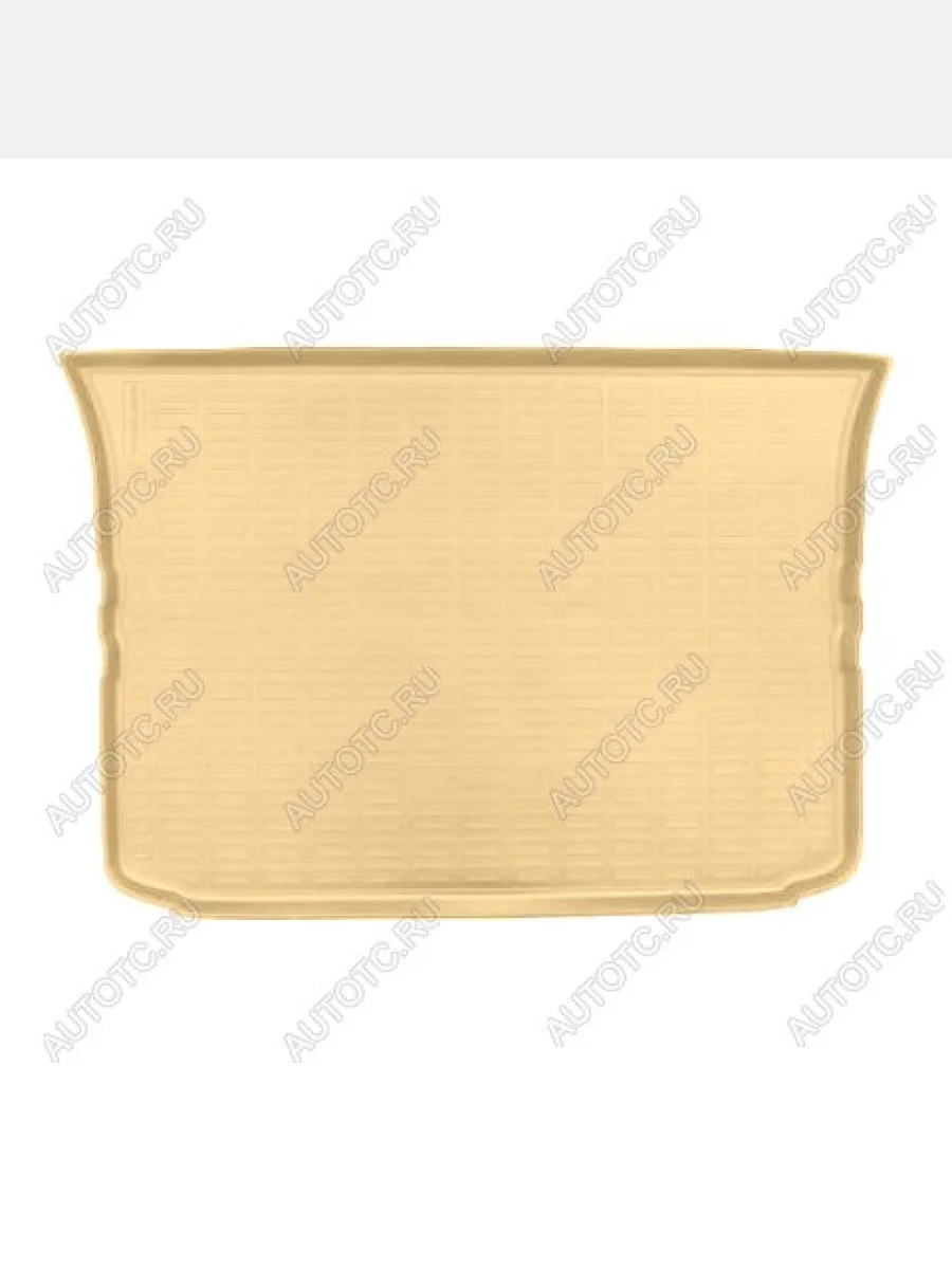 Коврик багажника (полиуретан) Norplast Unidec  Dacia Spring (2020-2025) 1 BBG (бежевый)  с доставкой в г. Пермь