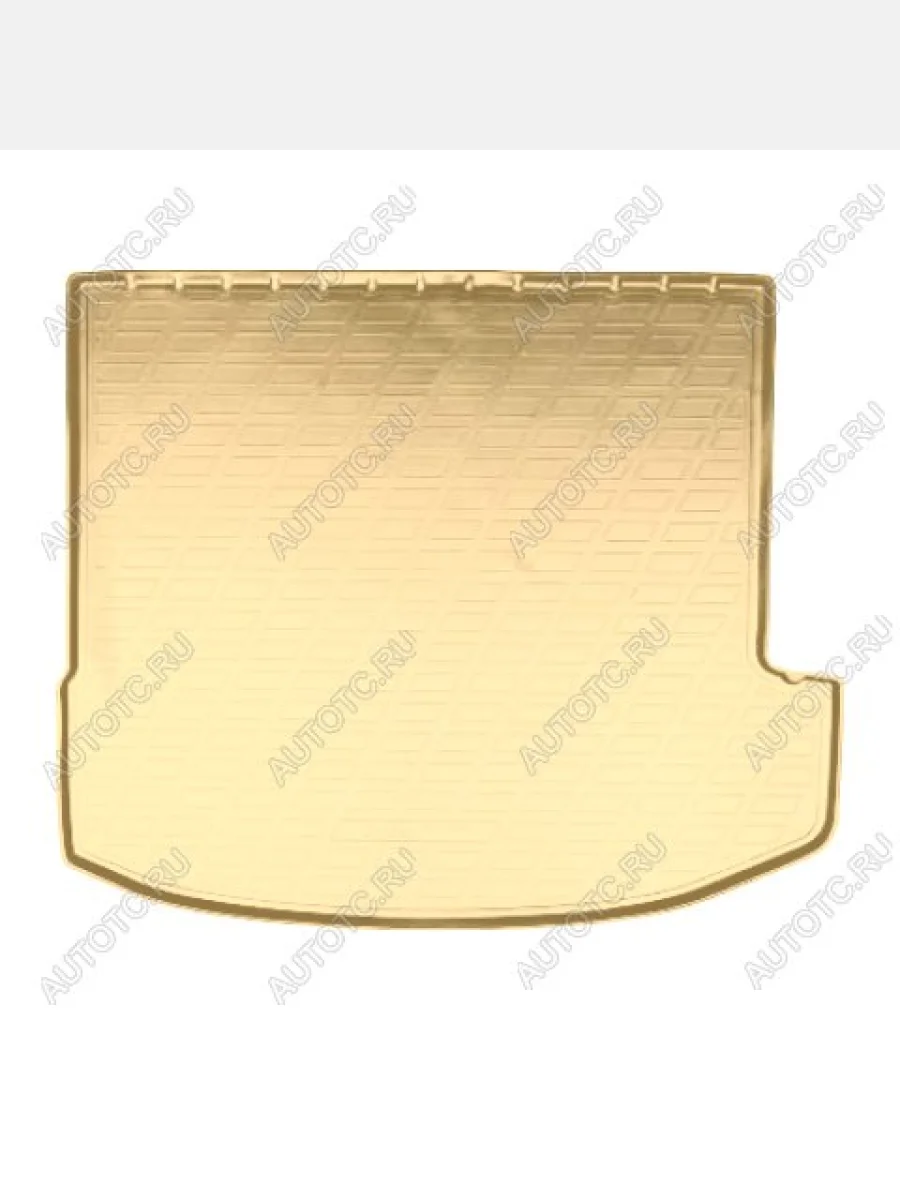 Коврик багажника (сложенный 3 ряд) Norplast Unidec Dong Feng DFSK ix7 рестайлинг (2023-2025) (бежевый)  в Керчи Республика Крым