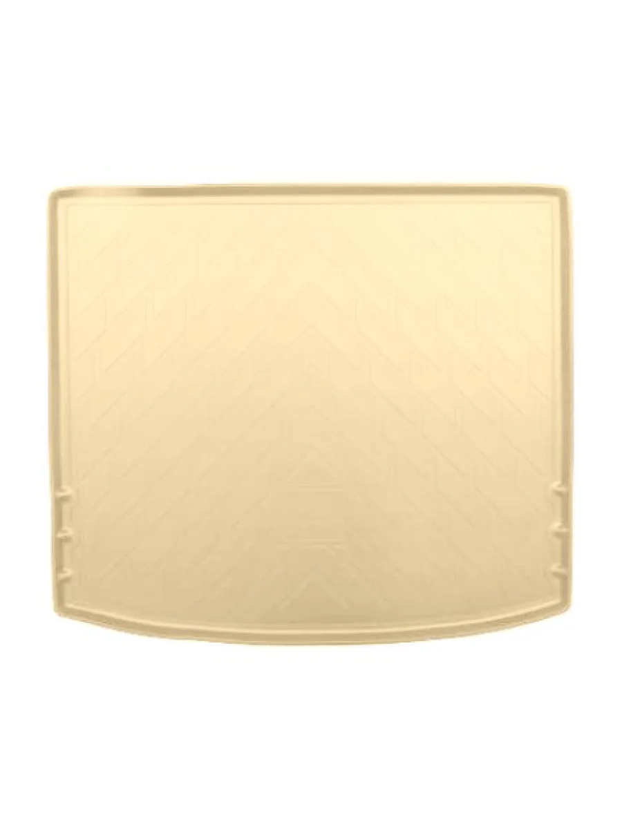 Коврик багажника (полиуретан) Norplast Unidec  MG ZS (2020-2025) (бежевый)  с доставкой в г. Пермь