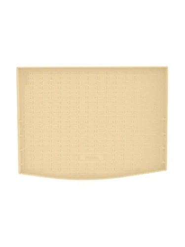 Коврик багажника (полиуретан) Norplast Unidec (бежевый) Volkswagen ID.3  1 (2019-2025) дорестайлинг, рестайлинг