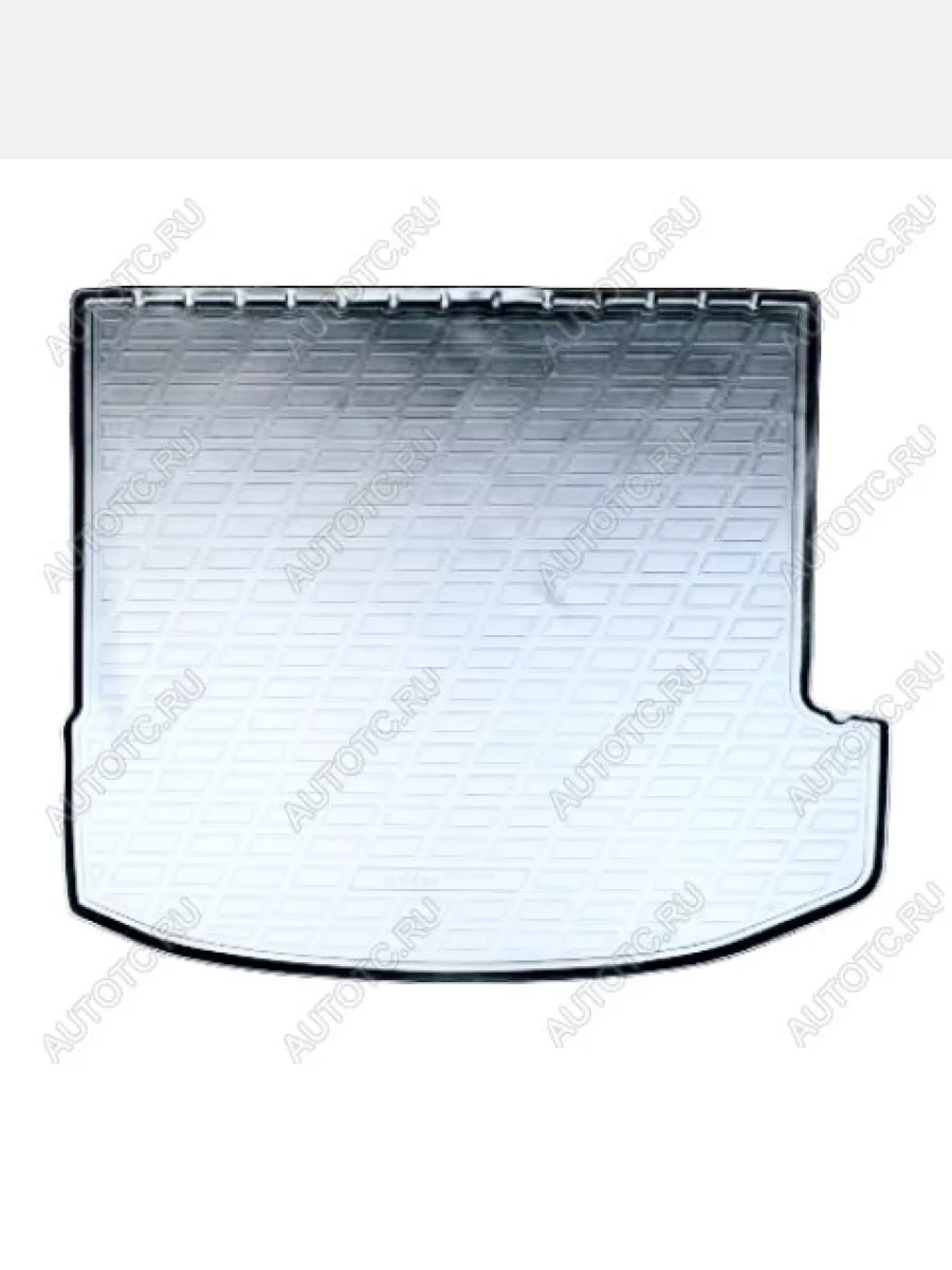 Коврик багажника (сложенный 3 ряд) Norplast Unidec Dong Feng DFSK ix7 рестайлинг (2023-2025) (серый)  в Керчи Республика Крым