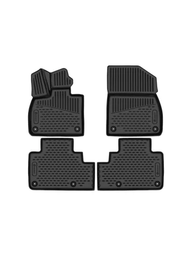 Коврики 3D в салон подходят для LiXiang L6 2024 -, Внедорожник 5 дв., 4шт. (полиуретан)  Ликсианг Element element3da71214210k