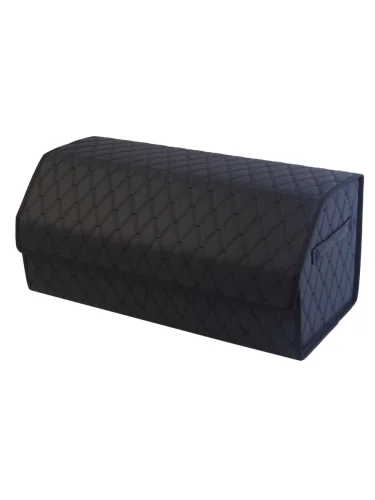 Органайзер в багажник 70х30х30см 3D экокожа черный кант черный дв.ромб FOR CARS FOR CARS orgd70111