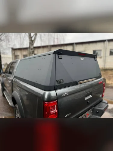 Кунг (алюминий Premium Grey) 2мм Jac T8 Pro 4WD 2.4T МКПП 2023-