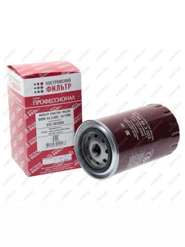 Фильтр масляный ЗИЛ-5301,МАЗ-4370 (дв.ММЗ-260) Профессионал КОСТРОМСКОЙ ФИЛЬТР КП Автофильтр kf6035 pr