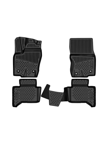 Коврики 3D в салон подходят для TOYOTA Land Cruiser Prado (250) 2023- Внед, 5мест, с накладкой на тоннеле, 4шт.(полиуретан)  Тойота Ленд крузер прадо Element element3da70978210k