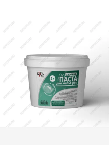 Очиститель рук паста 5л хвойная БХЗ БХЗ 66149