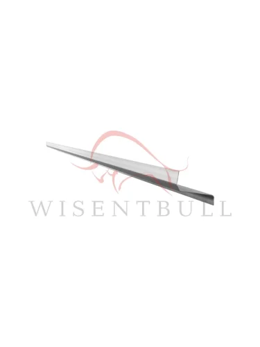 Левый ремонтный порог (под сдвижной дверью/средняя часть) Wisentbull (оцинкованная сталь 1,2 мм) Chrysler Grand Voyager (2008-2016), Dodge Grand Caravan (2007-2020)