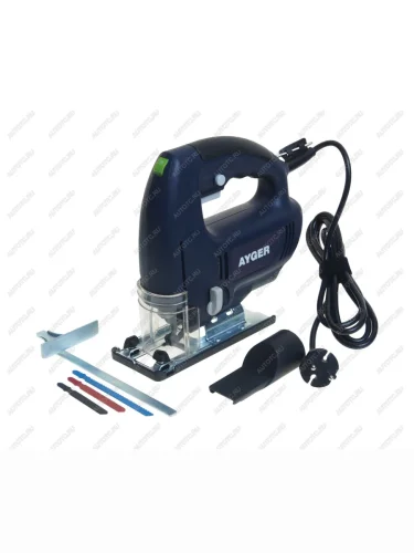 Лобзик 800Вт 0-3000обмин. дерево-80мм маятник AYGER AYGER ast800