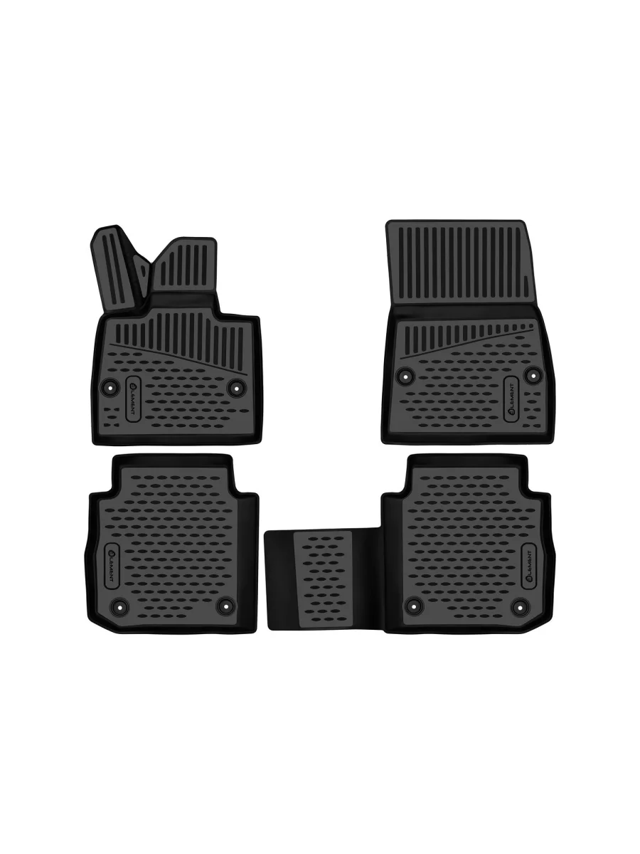 Коврики 3D в салон Element Aito M5 1 (2022-2025) (черные)  в Керчи Республика Крым