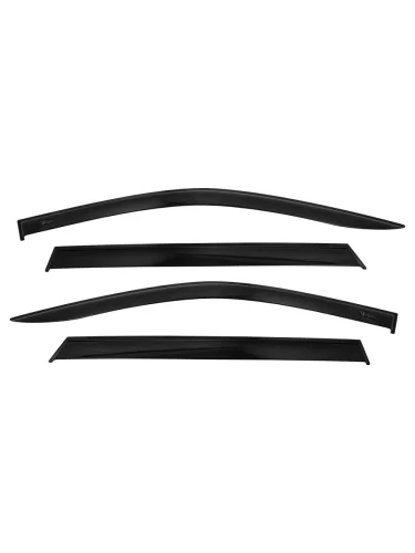 Дефлекторы окон Vinguru для ам Geely Monjaro 2021-н.в. кроссовернакладныек-т 4штлитьевой поликарбонат  Джили Монжаро Vinguru afv90770