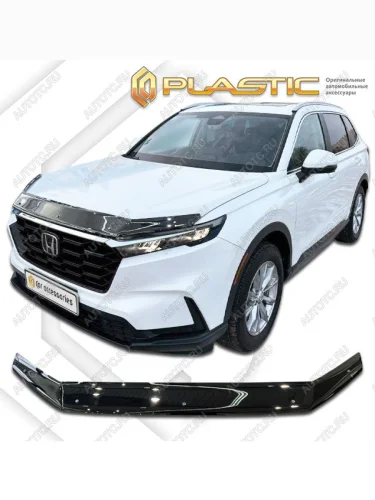 Дефлектор капота Classic черный Honda CR-V VI поколение, джип/suv 5 дв.  2022 - н.в.