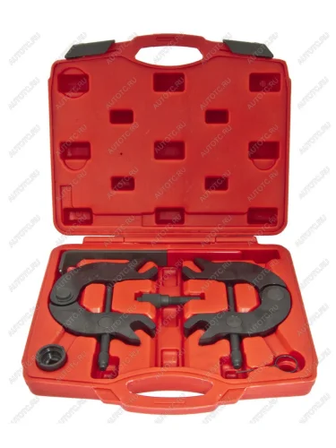 Набор фиксаторов для двигателей (AUDI 3.0 V6) 6 предметов в кейсе ЭВРИКА ЭВРИКА er-86910