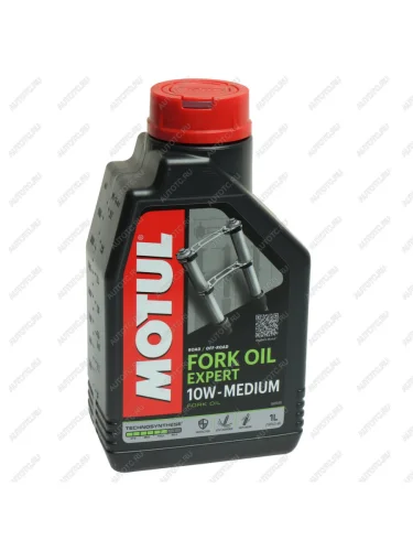 Масло для мотовилок и амортизаторов FORK OIL EXPERT MEDIUM 10W псинт.1л MOTUL MOTUL 112952