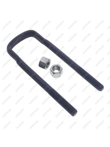 Стремянка УАЗ-452,3741 рессоры переднейзадней L=205мм;М14х1.5мм кованая короткая в сборе MEGAPOWER MEGAPOWER 290-17-277