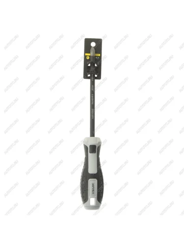 Отвертка крестовая PH 3.0х150мм магнитная (сталь S2) с держателем ЭВРИКА ЭВРИКА er-23150ph