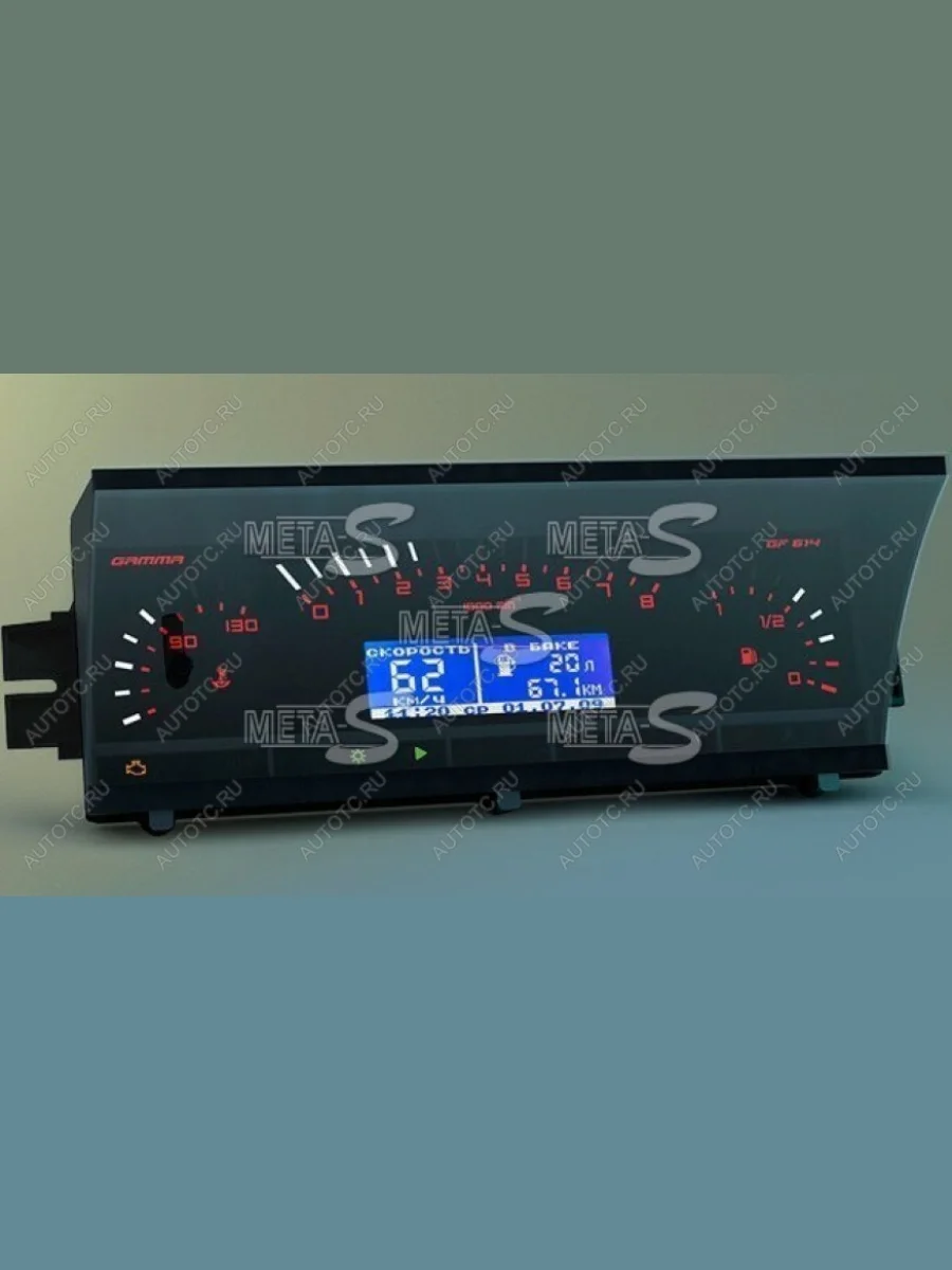 Электронная комбинация Niva 4*4 GAMMA GF-826 (стрелочная хром) Ferrum 688246298  в Керчи Республика Крым