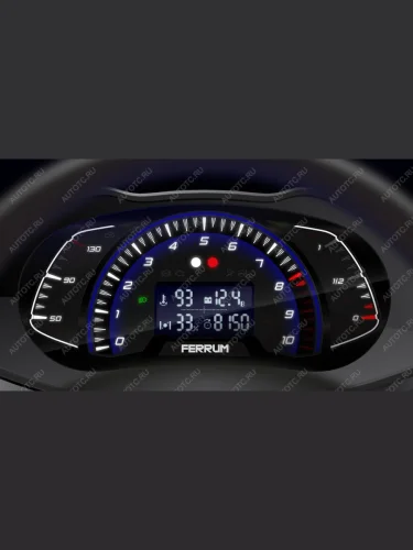 Электронная комбинация Lada Granta GAMMA GF-651 (тонированная) Ferrum 688246308