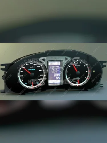 Электронная комбинация Lada Priora GAMMA GF-819 (стрелочная) Ferrum 688246311