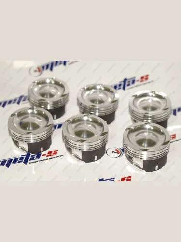 Поршни СТИ 330.04.1 (BMW, M54B30, 84.0, палец 22 мм, valve=std, кольца 1,51,52,0, Е=8,5) СТИ 688249290