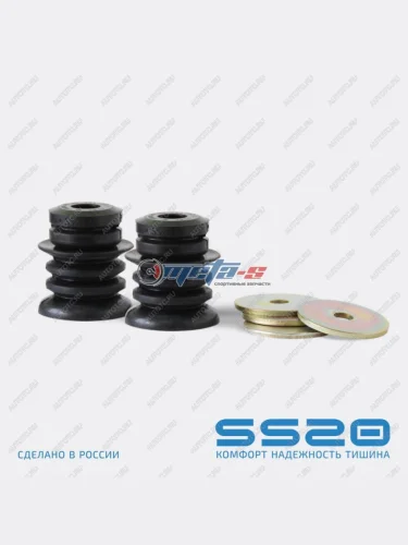 Подушка заднего амортизатора Chevrolet Lanos SS20 (бублики резина) SS20 688248424