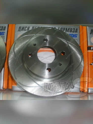 Диски тормозные Alnas 2110-03 с насечками Alnas 688247051