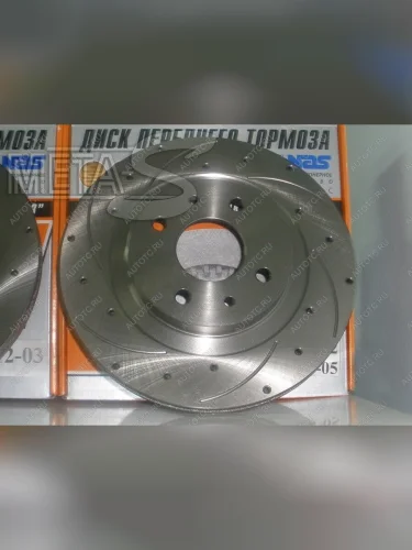 Диски тормозные Alnas 2112-0205 Euro Sport (насечками, перфорация) Alnas 688247053