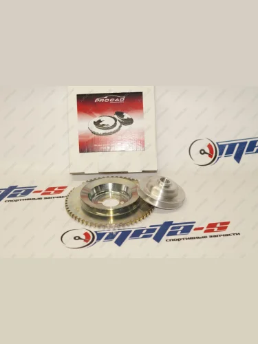 Шкивы коленвала и генератора 21124-21126 BOSCH (клиновидный ремень) Pro.Car 688249673