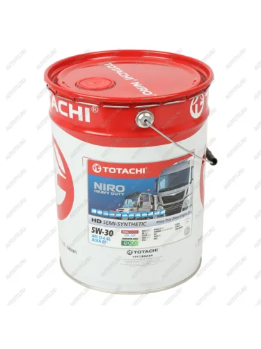 Масло дизельное NIRO HD CI-4SLE7 5W30 псинт.19л TOTACHI TOTACHI 1d720