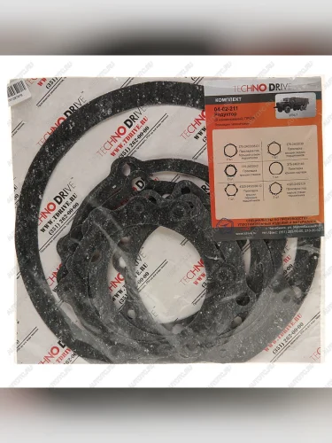 Ремкомплект УРАЛ редуктора переднегозаднегосреднего паронитовые прокладки (6 наим.) (АО АЗ УРАЛ) УРАЛ АЗ АО 04-02-211