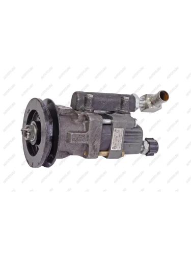 Насос гидроусилителя УРАЛ (коллектор,шкив,штуцер,основа 256Б-3407200) (АО АЗ УРАЛ) УРАЛ АЗ АО 43206х-3407200-02