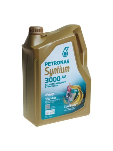 Масло моторное 3000 AV 5W40 синт.5л SYNTIUM PETRONAS PETRONAS 70179m12eu